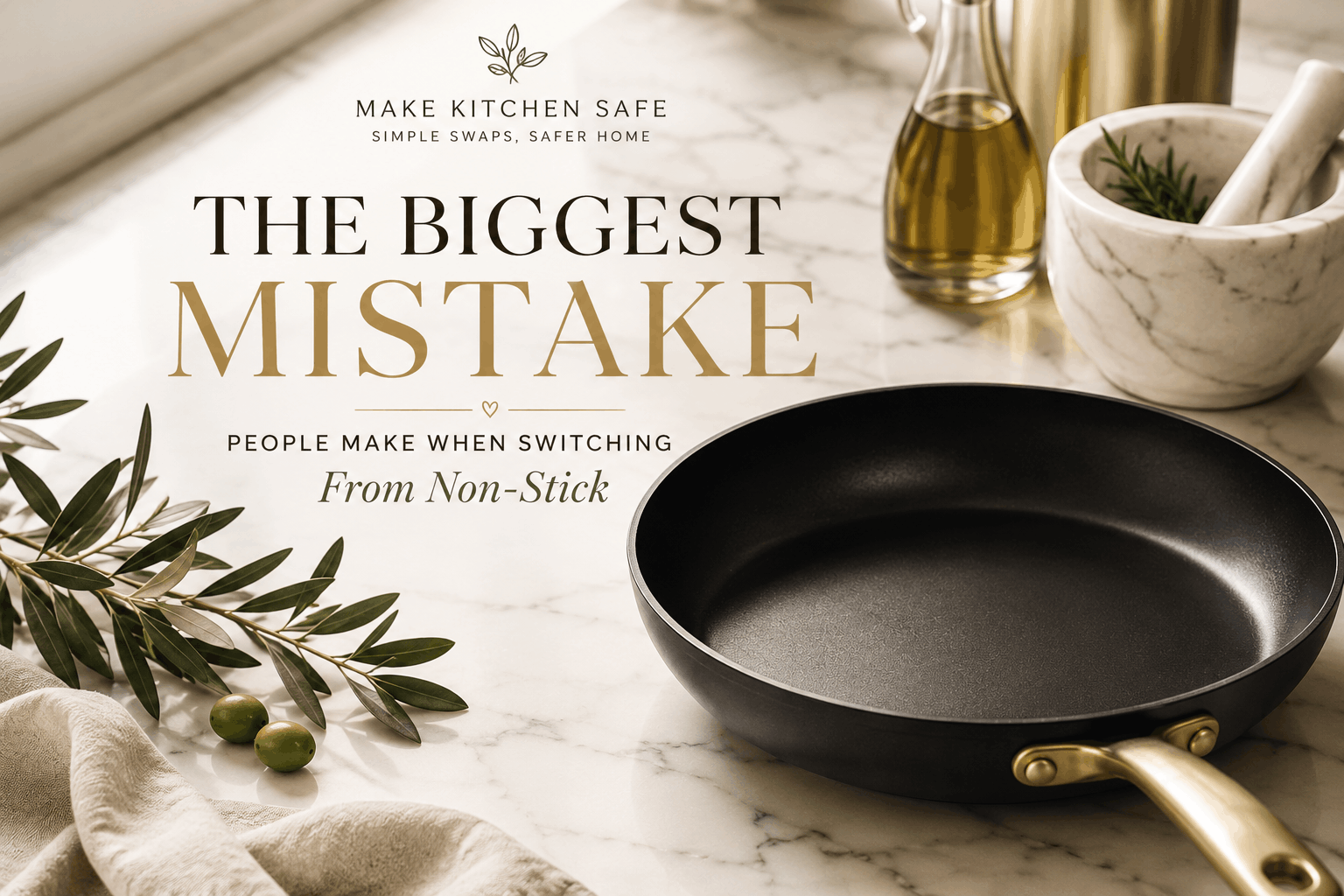 switching from non-stick cookware mistakes