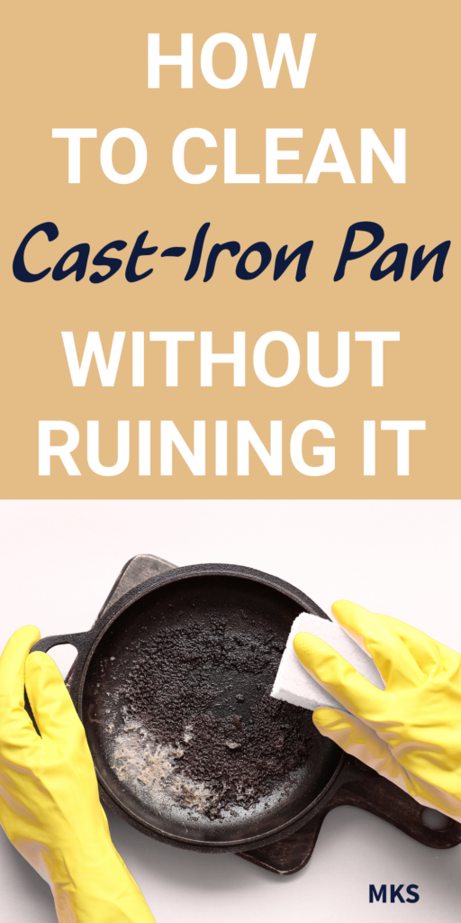 How to Clean Cast Iron Pan