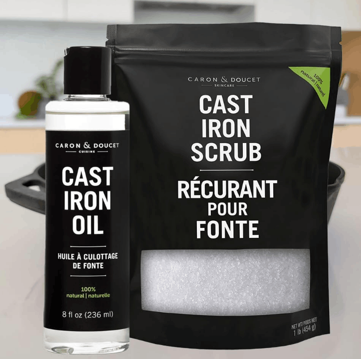 Cast-iron seasoning oil